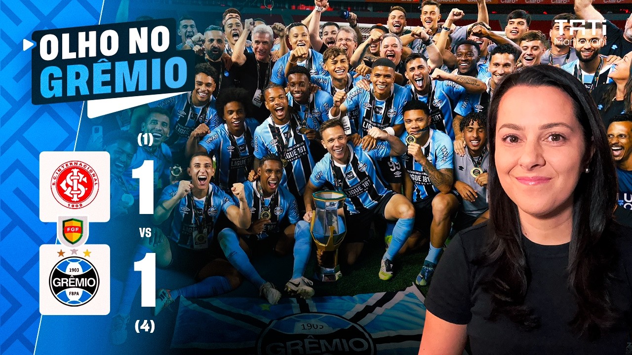 GR&Ecirc;MIO &Eacute; CAMPE&Atilde;O GA&Uacute;CHO DE 2026, 4x1 NO INTER NO AGREGADO! SINAIS S&Atilde;O POSITIVOS PARA O ANO