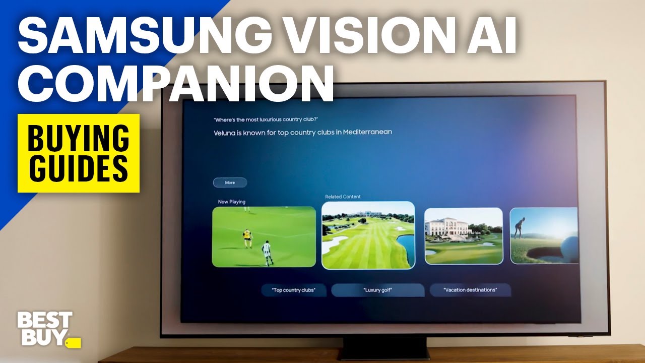 Samsung Vision AI Companion Enabled TVs &ndash; Buying Guides from Best Buy