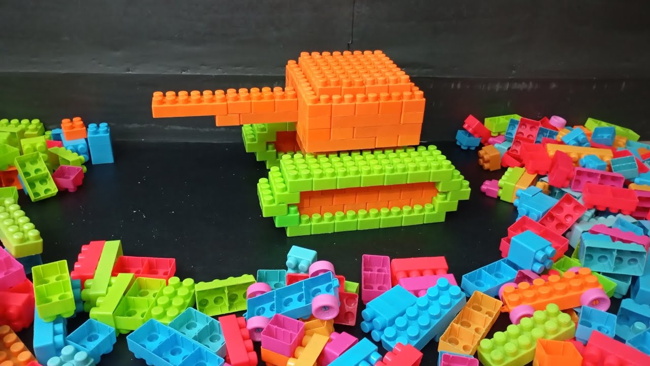 Satisfying DIY Army Tanker Build | ASMR Building Blocks #buildingblocks