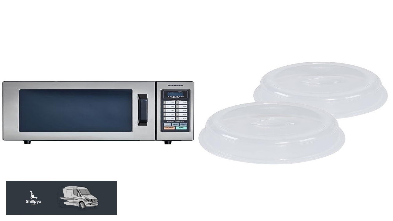 Panasonic Countertop Commercial Microwave Oven 0.8 Cu. Ft (Stainless Steel)