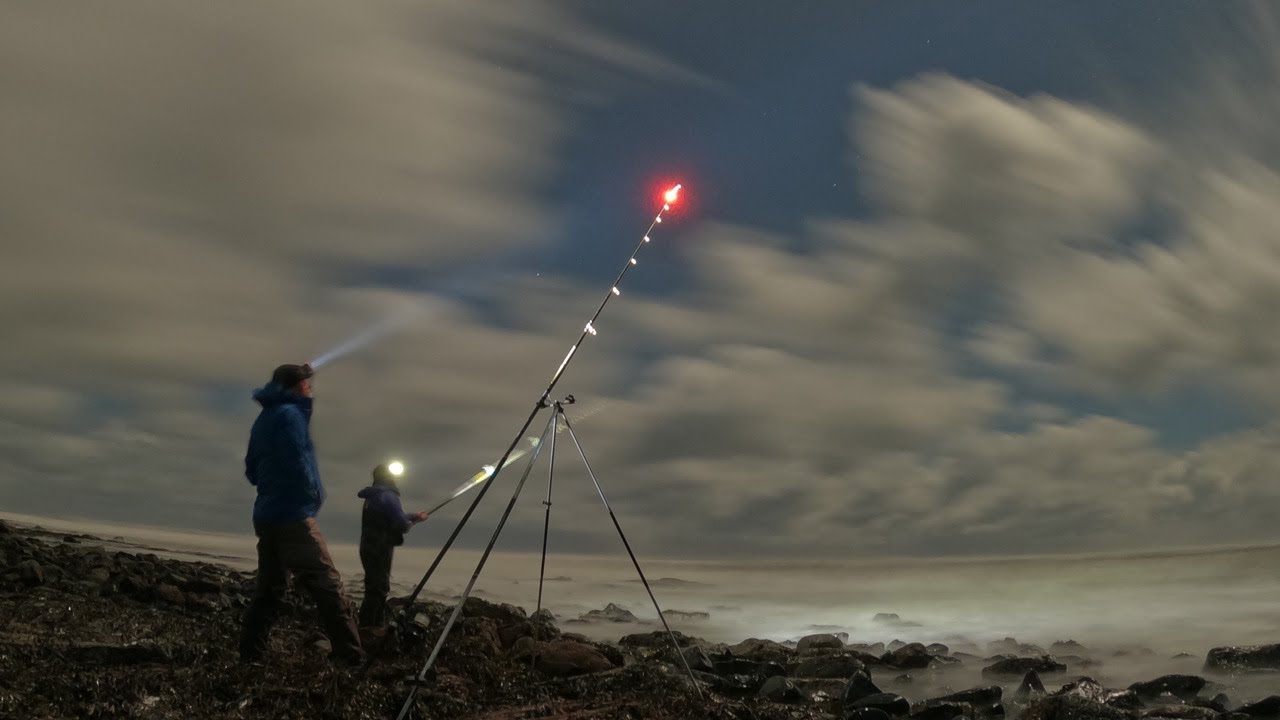 Cod Fishing With a Bright Moon