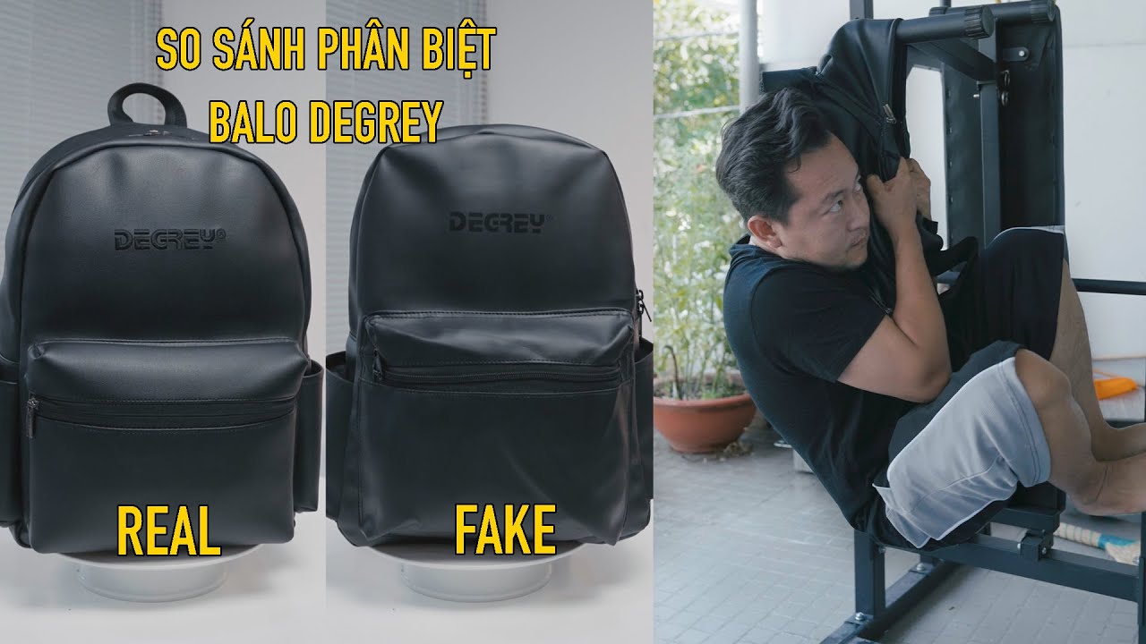 SO SÁNH BALO DA DEGREY CHÍNH HÃNG VỚI BALO PHA KE | DEGREY VIETNAM