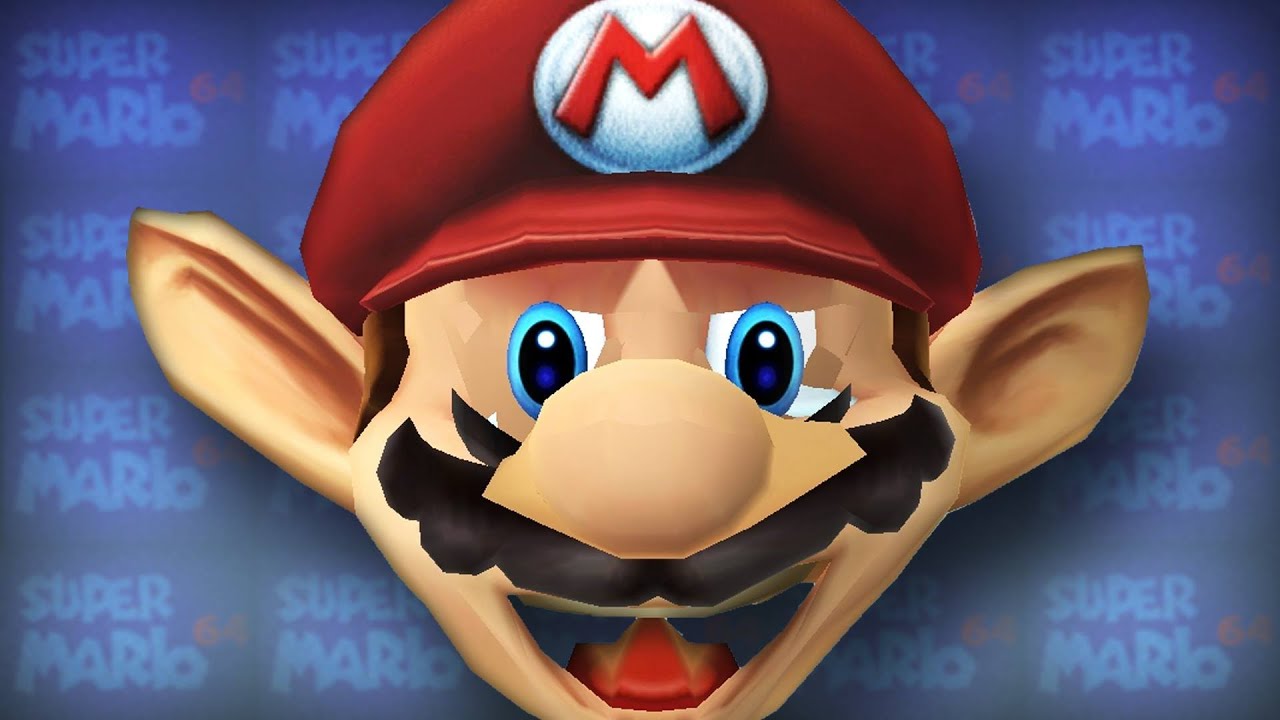 Super Mario 64 HD Face Stretching Mobile App