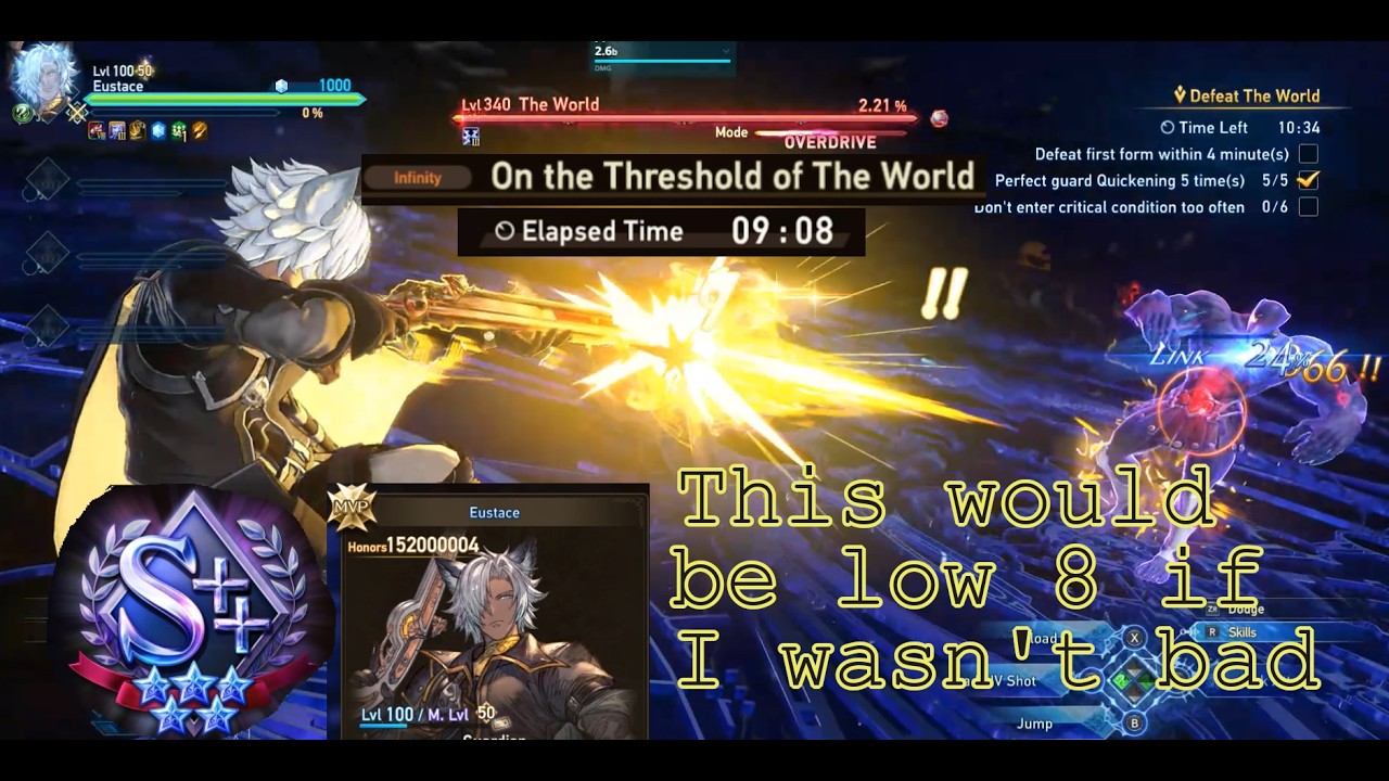 GBFR:ER -  True Solo - Infinity The World  9:08 - Eustace