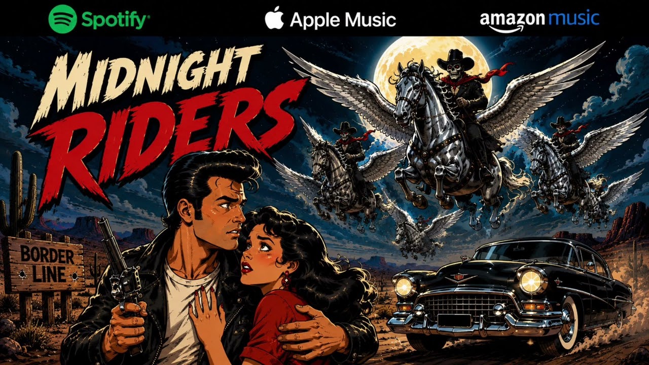 Midnight Riders | Outlaw Rock &lsquo;n&rsquo; Roll Story Song | Voltage Vault Rock &lsquo;n&rsquo; Roll Music