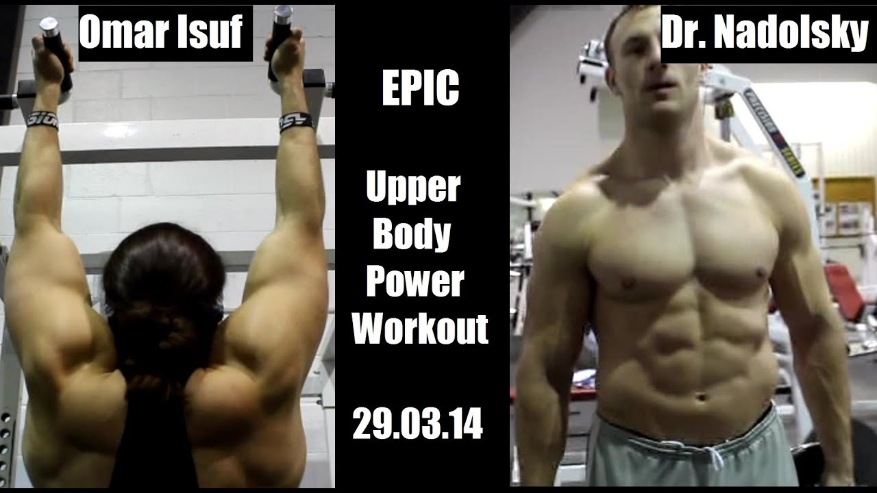 UPPER BODY MUSCLE WORKOUT (335lb Bench Press for Reps) 29.03.14