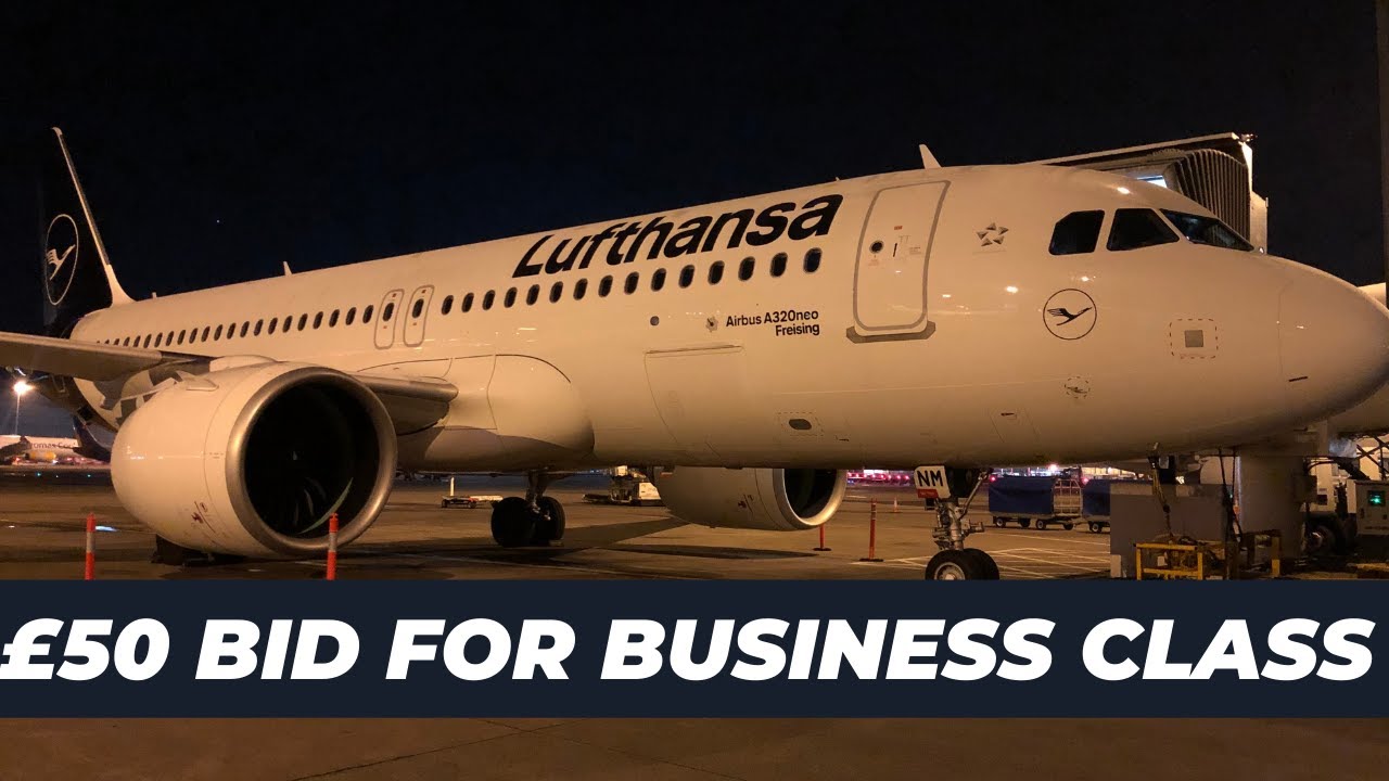 ✈Trip report | Lufthansa A320NEO | Bid to upgrade to business for £50 | London Heathrow - Frankfurt✈