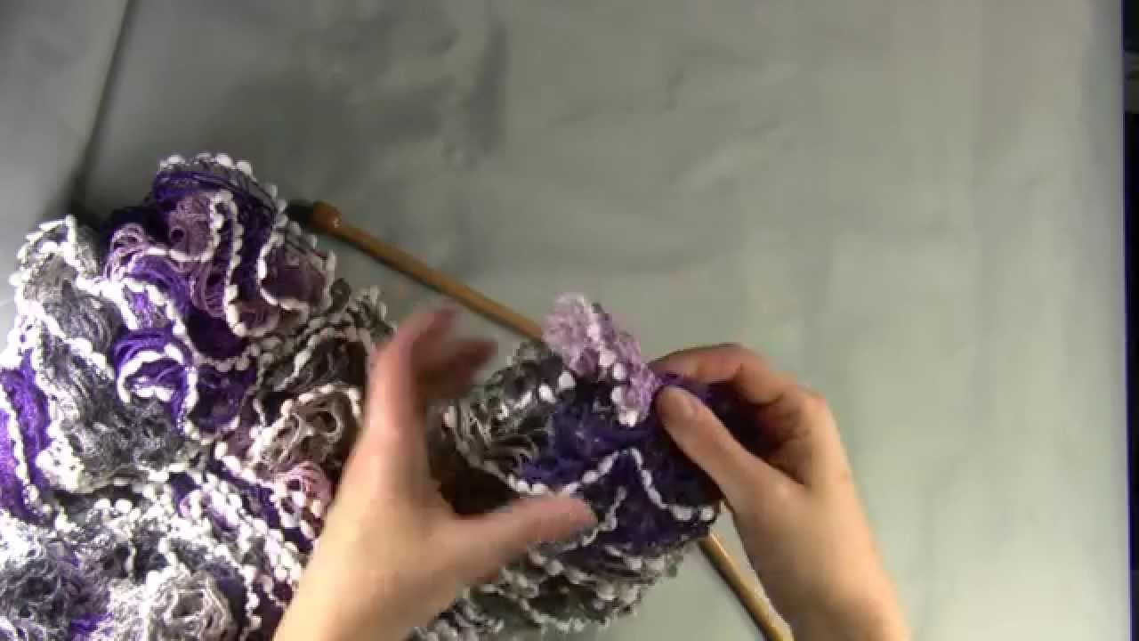 Knitting How to Finish Knitting a Ruffle Scarf