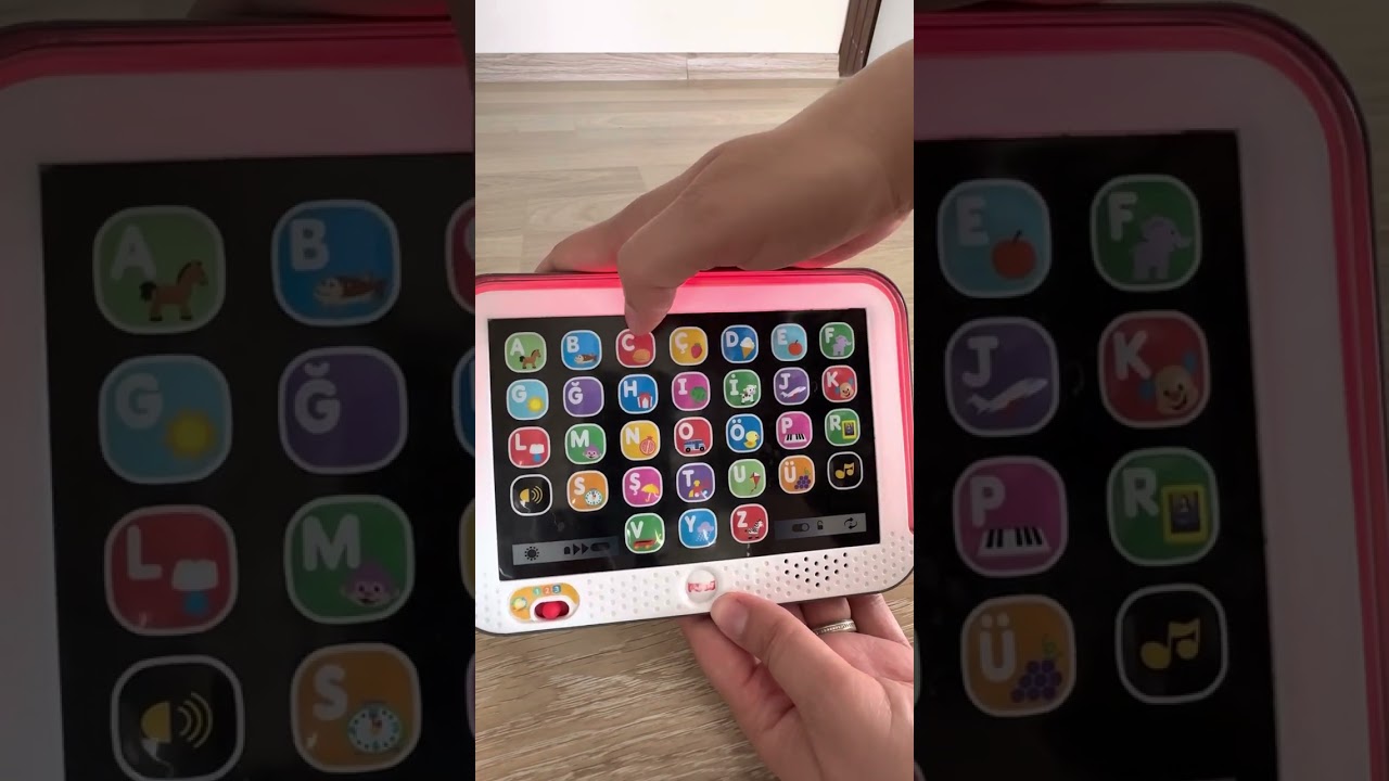 Fisher Price tablet tanıtımı