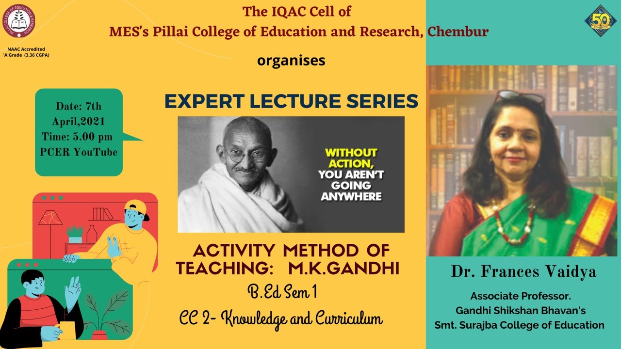 Expert Lecture Series on 'Gandhiji's Activity Method of Teaching'