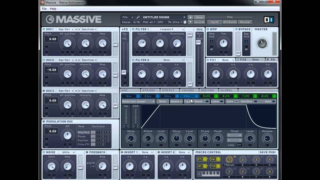 01 - Basic Synthesis : RnB Lead Synth Tutorial