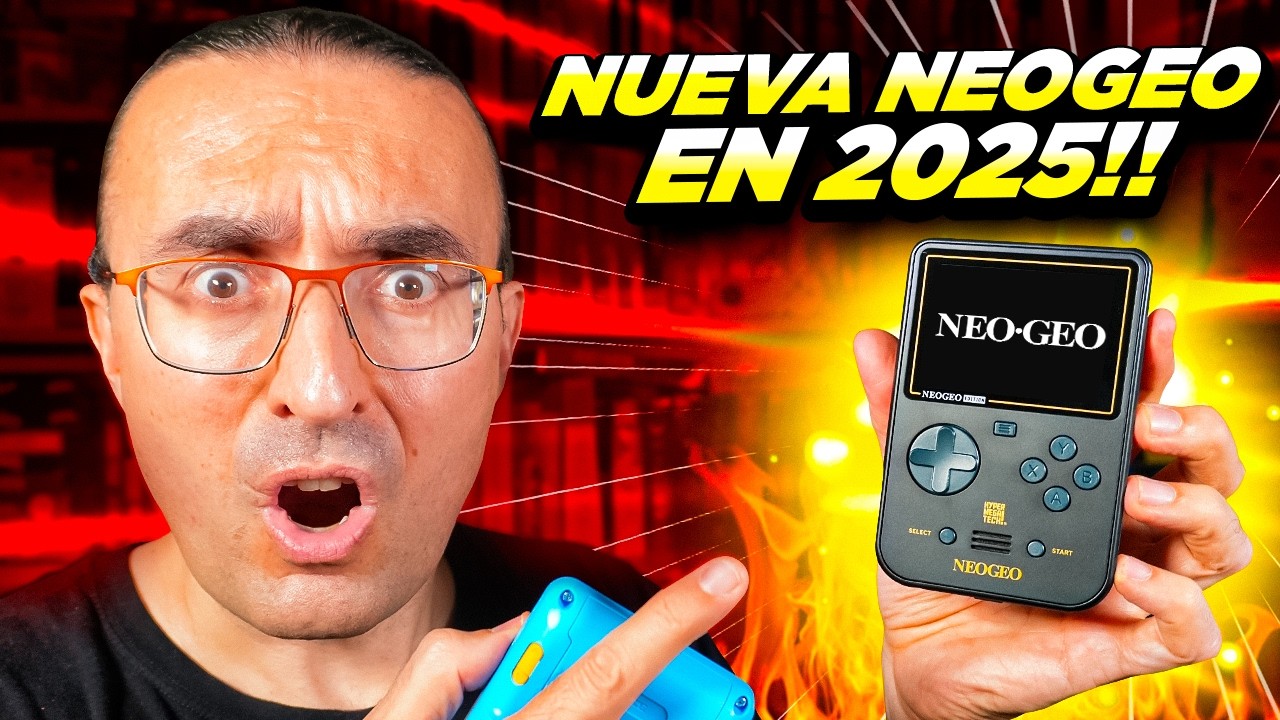 💥 DESCUBRE la NUEVA NEOGEO PORTATIL de 2025 de SUPER POCKET y la DATA EAST edition