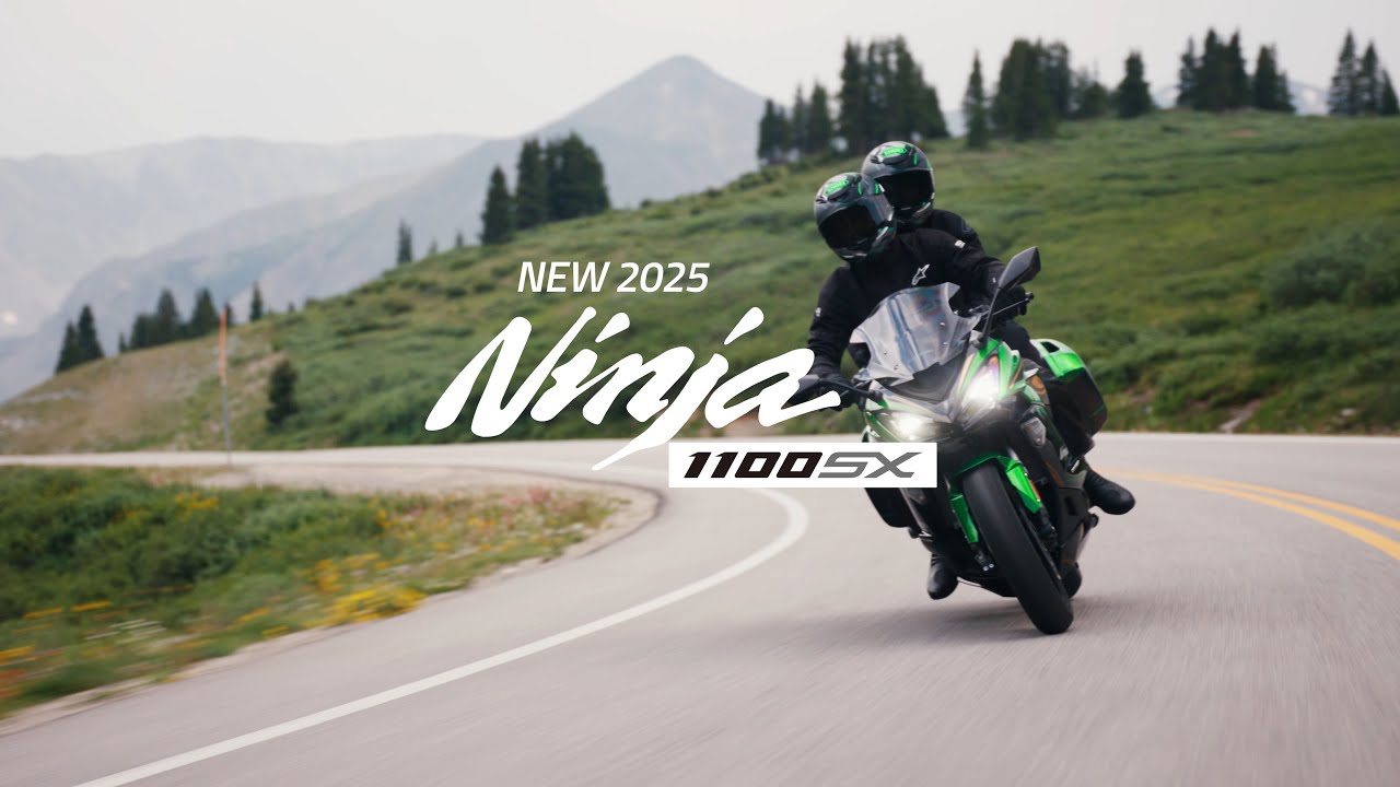 2025 Ninja 1100SX ACTION VIDEO
