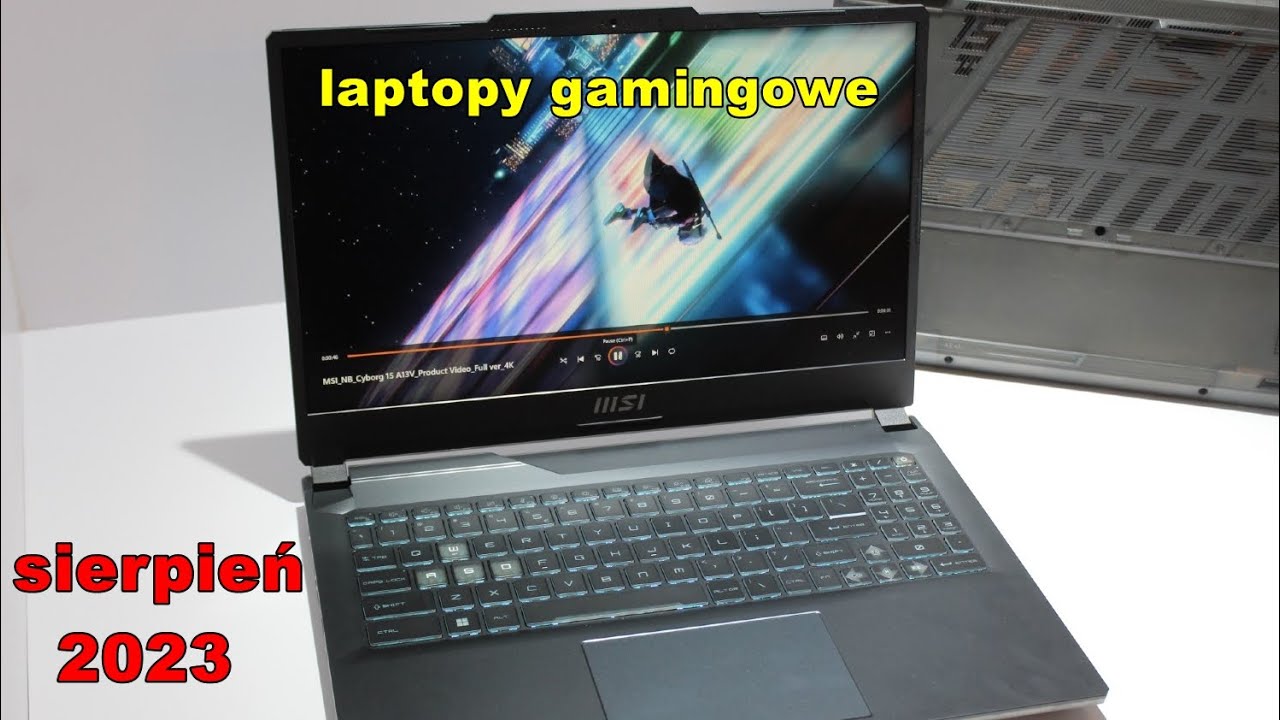 Jaki laptop GAMINGOWY wybrać? - sierpień 2023r.