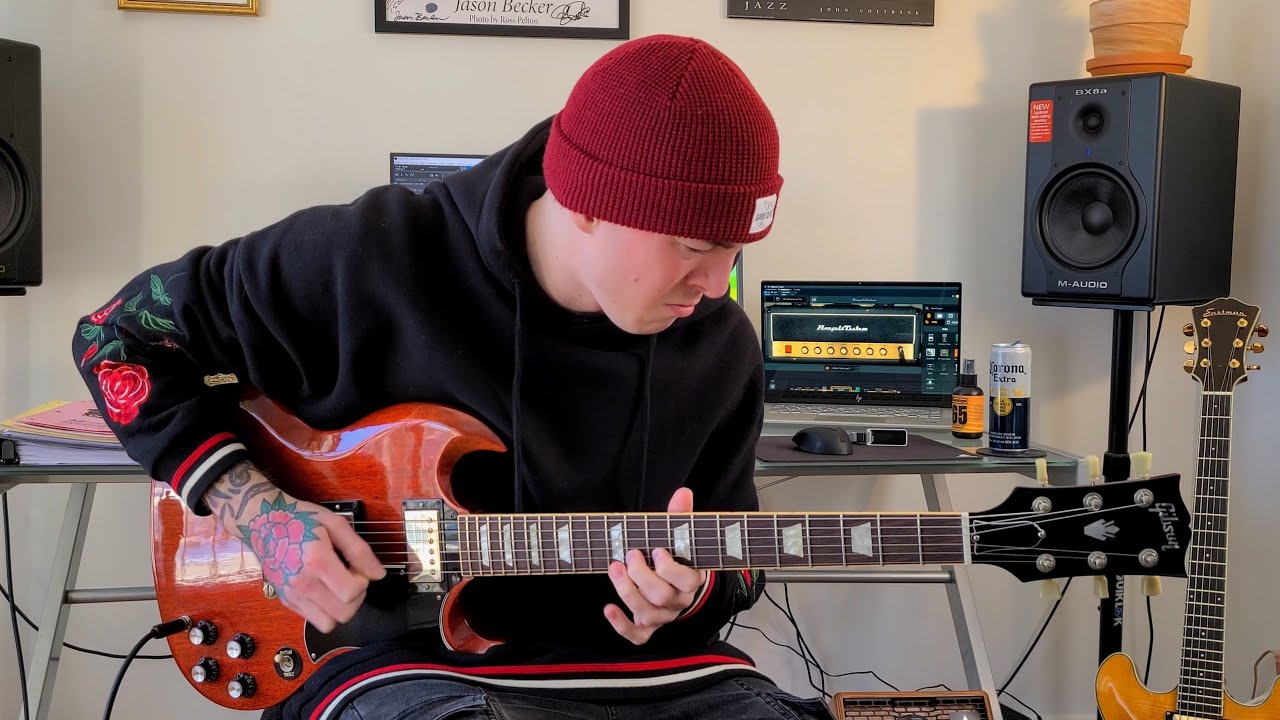 Les Parapluies de Cherbourg (I Will Wait For You) - Guitar Solo - Gibson SG Jazz Tone