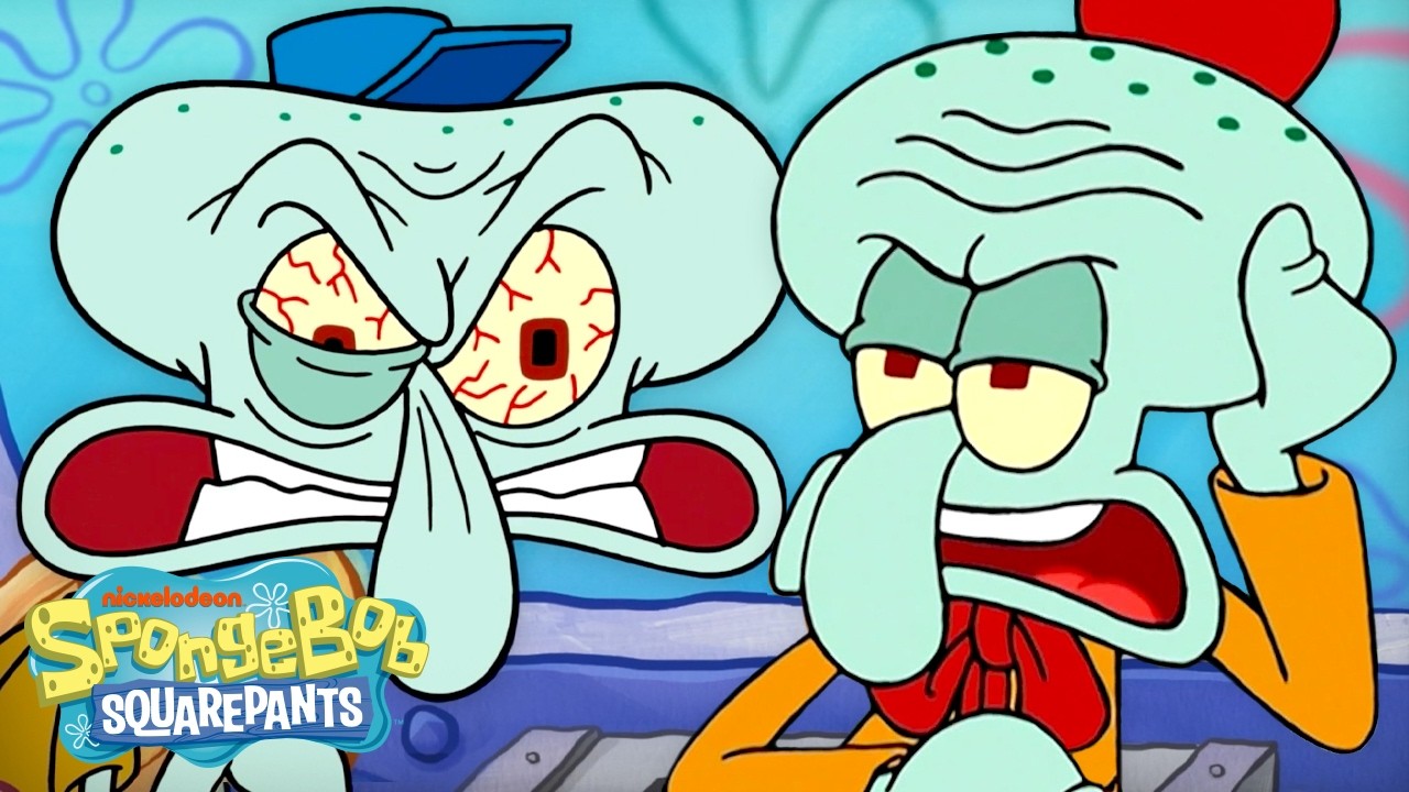 60 Minutes of Squidward Being Squidward 🦑 | SpongeBob