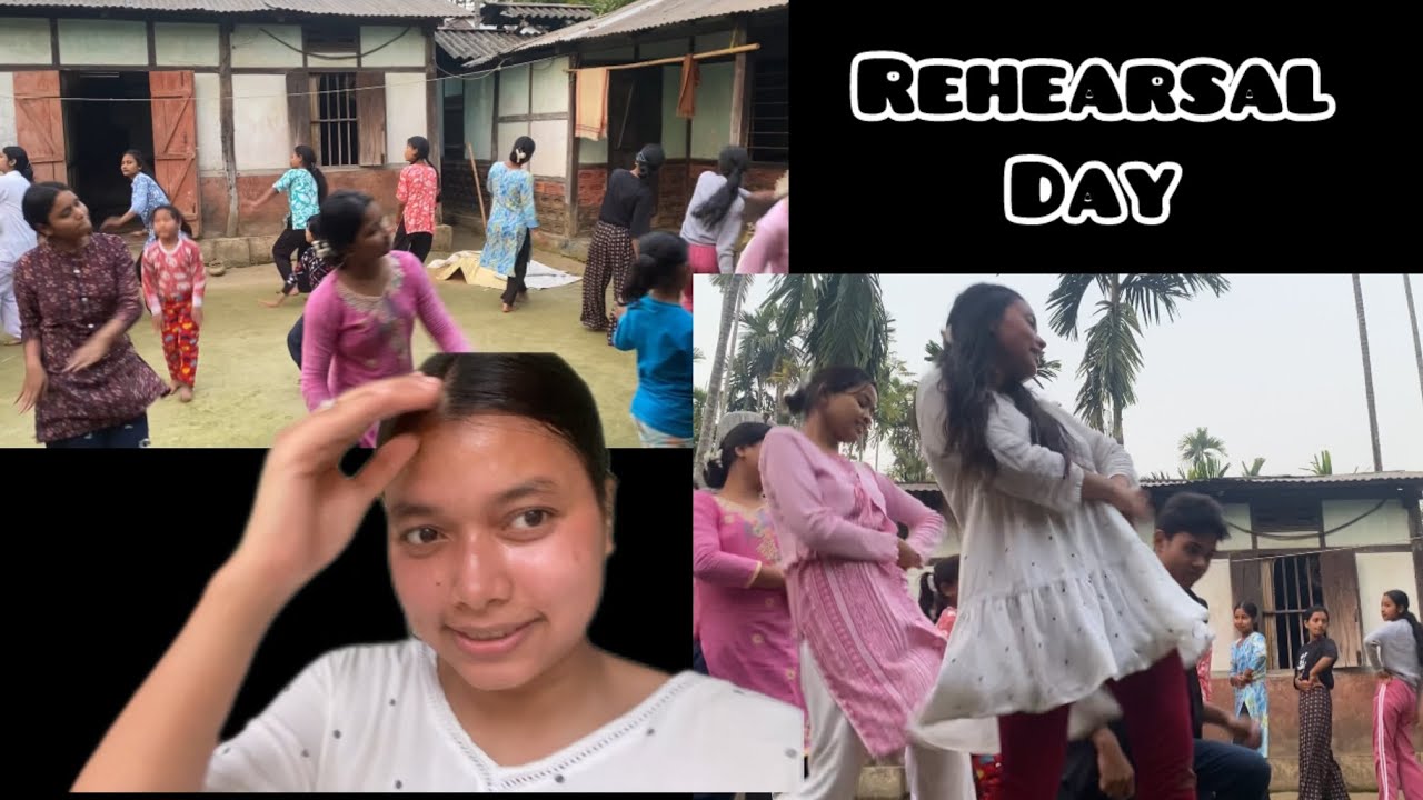 Rehearsal day ✌️………//#assamese #vlog #explore 