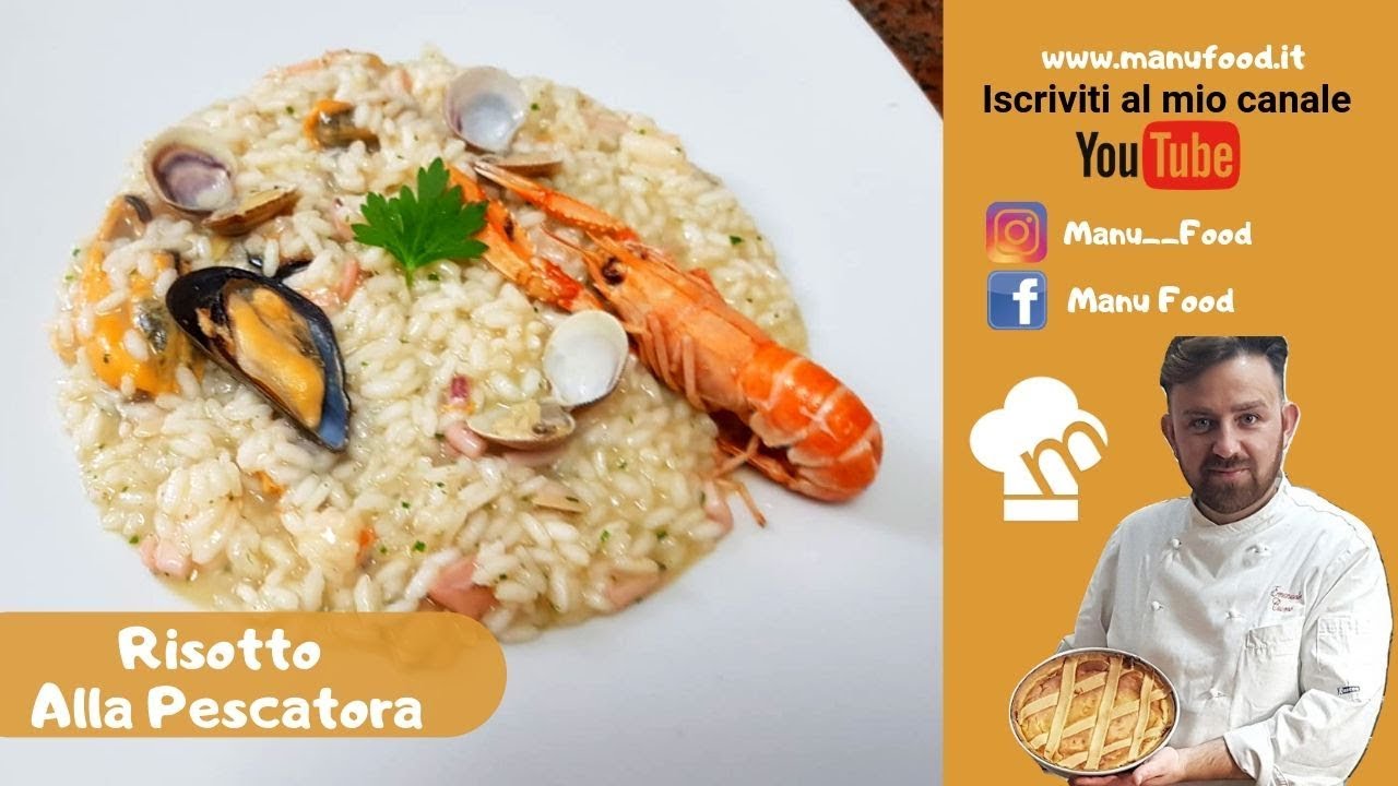 Risotto alla Pescatora trucchi e segreti Manu Food