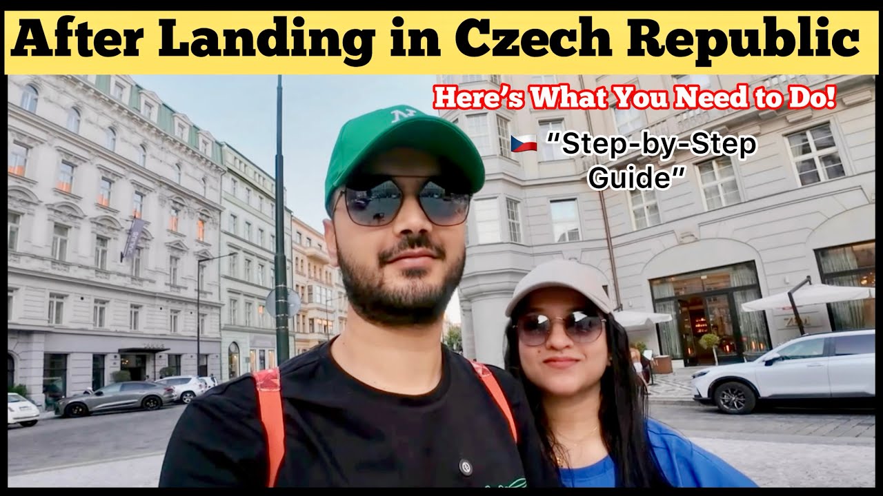 Just Landed in Czechia? Your Complete First Week Checklist 🇨🇿| SIM, Police, Travel, Shopping #prague