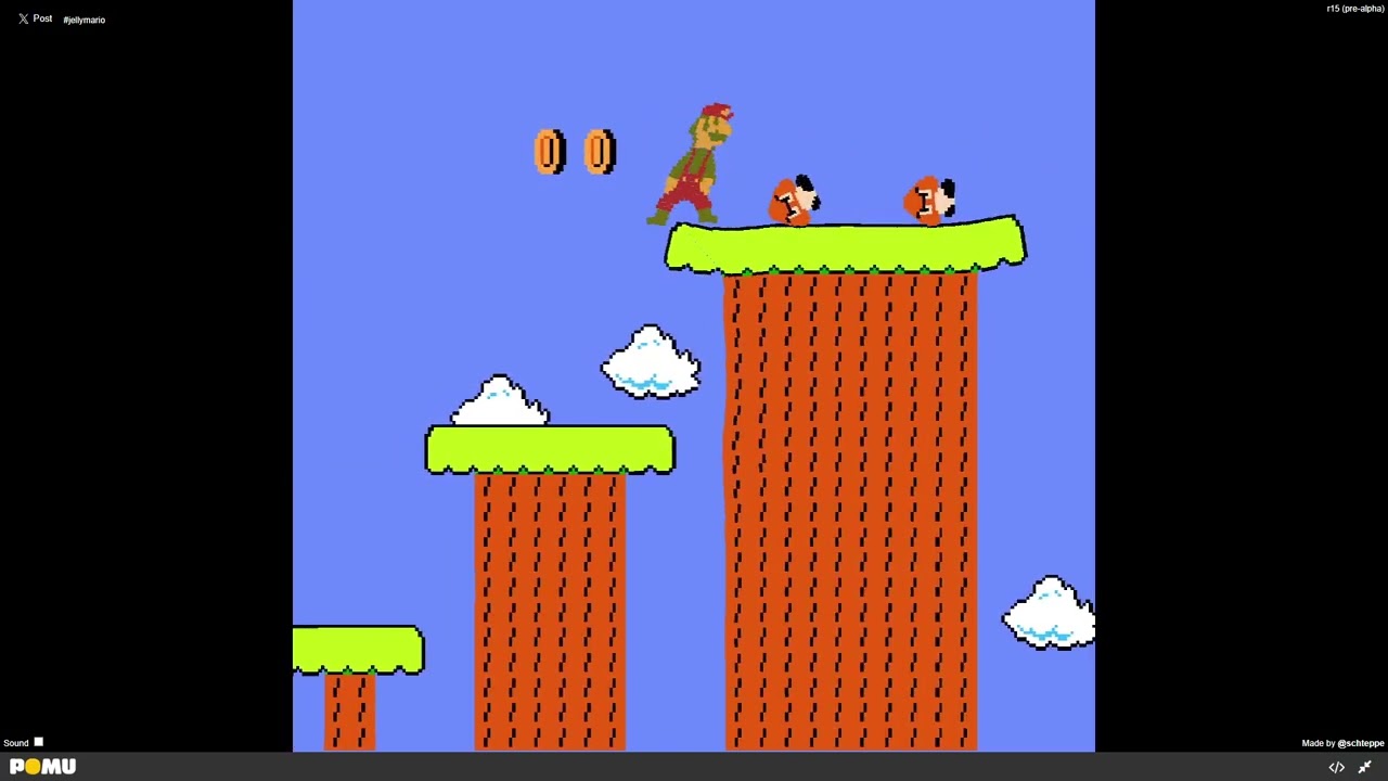 Jelly Mario Bros. (Browser Game)