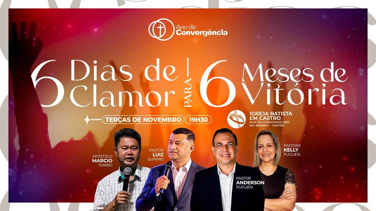 #06 - 6 Dias de Clamor para 6 Meses de Vitória - 08/01/2026 | IBCASTRO