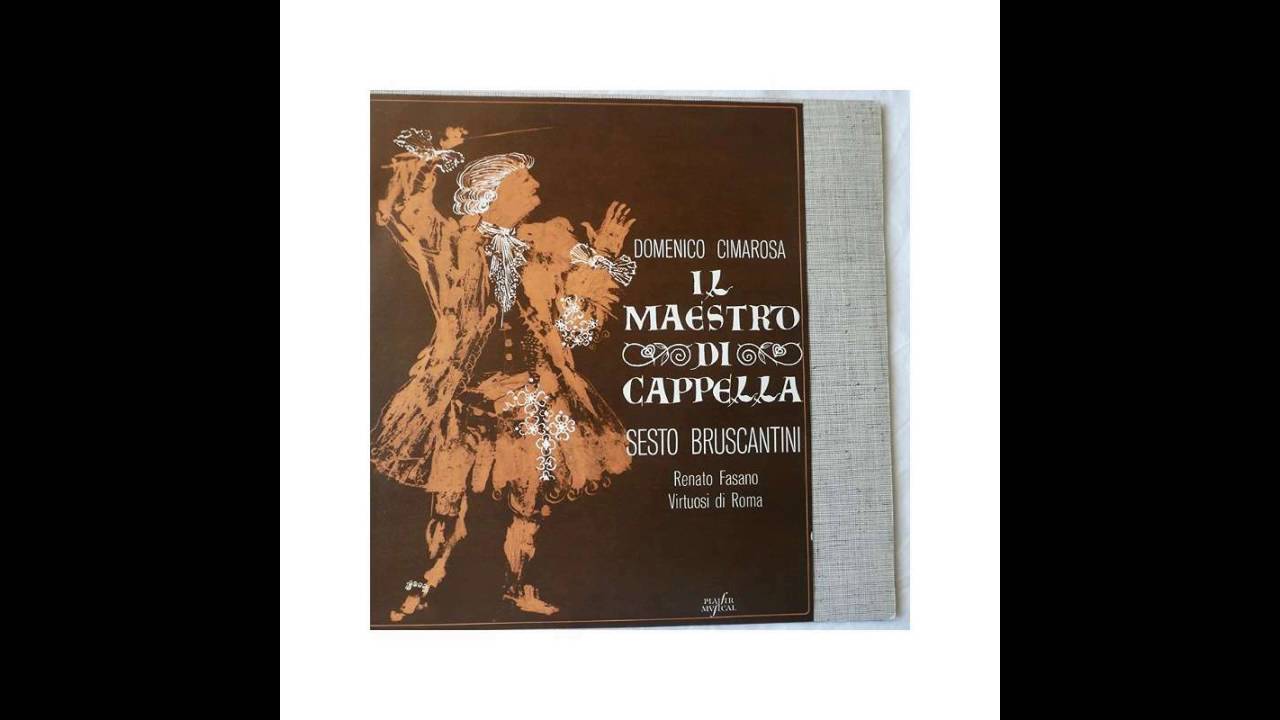 Il maestro di cappella - Sesto Bruscantini (1958)