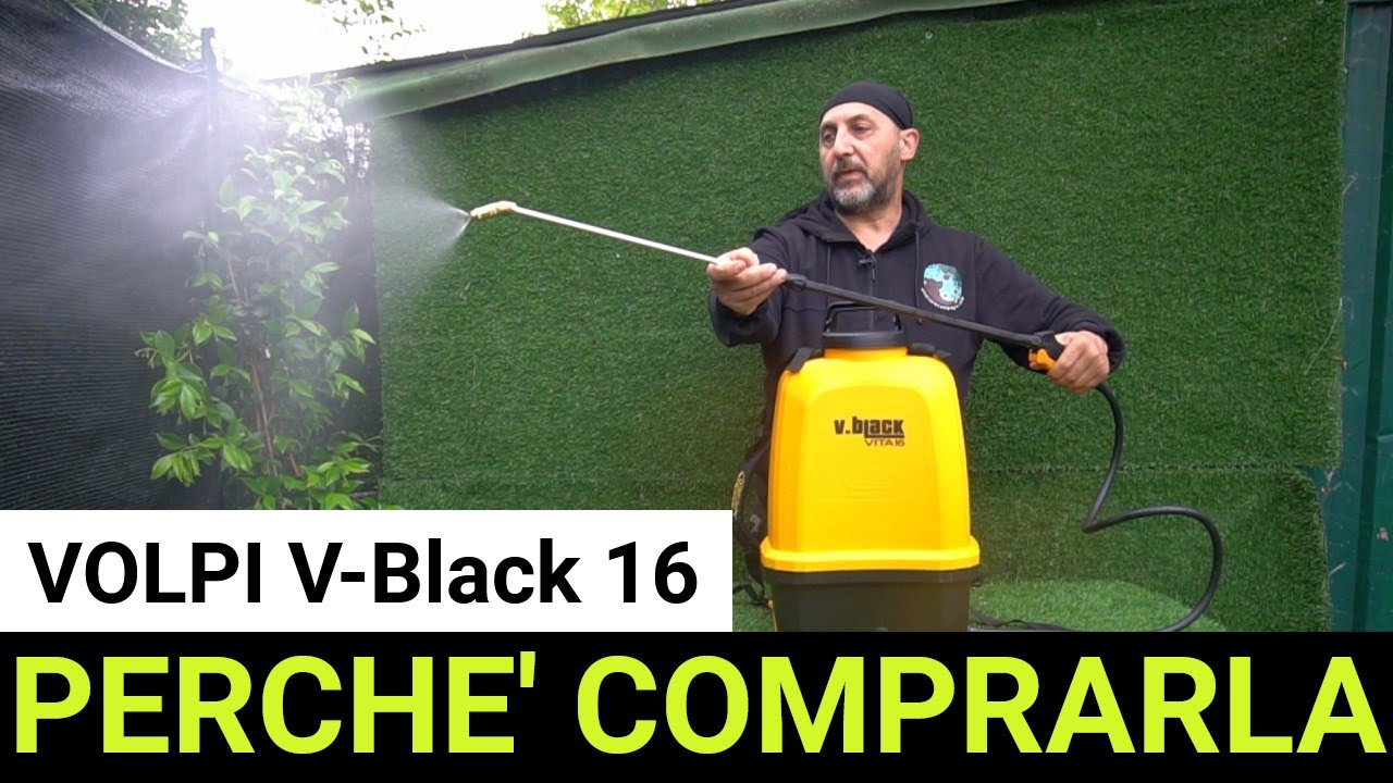 Volpi V-Black 16: test completo della pompa a batteria Made in Italy! #test #utensili