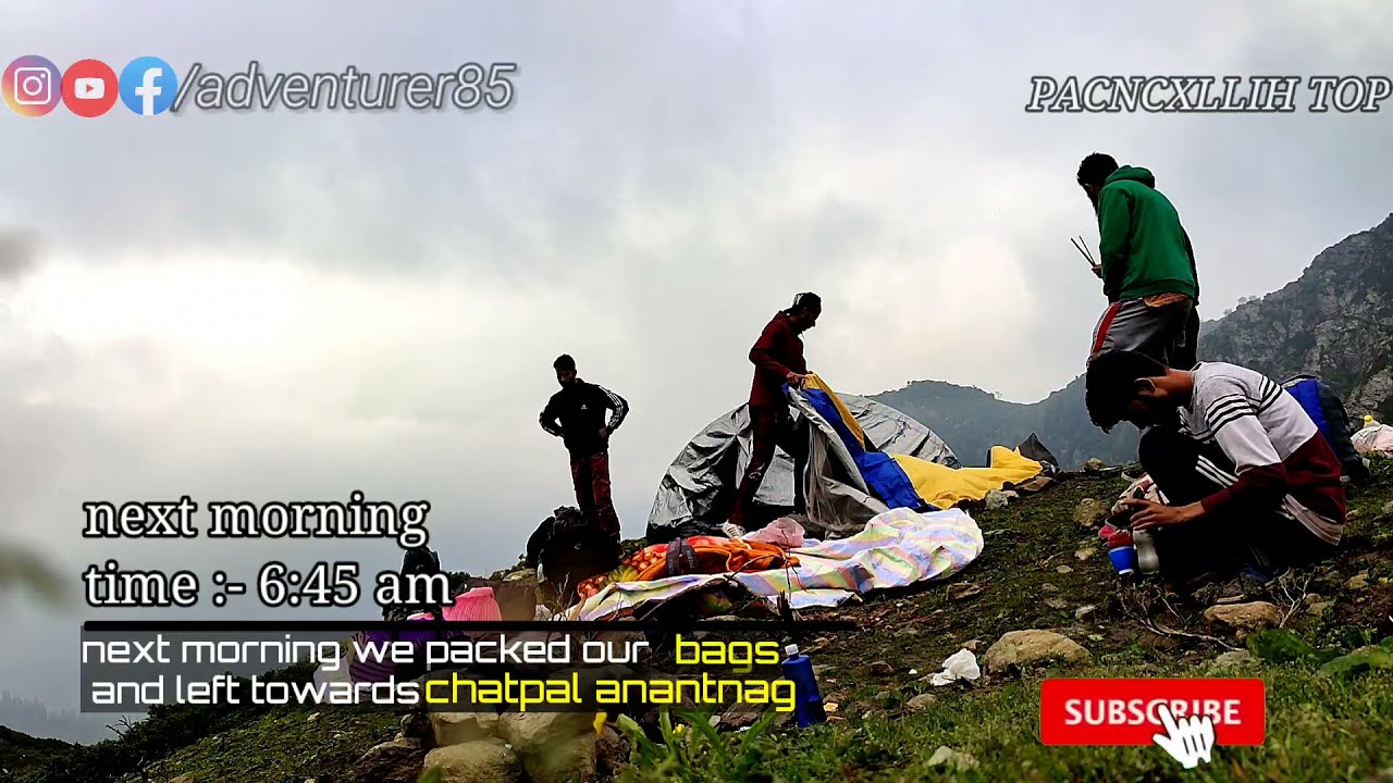 |Margan top|Choharnag|Khellannag|Kajnag|Kashmir|38 kms of trek|adventurer85|vlog5|#margantop