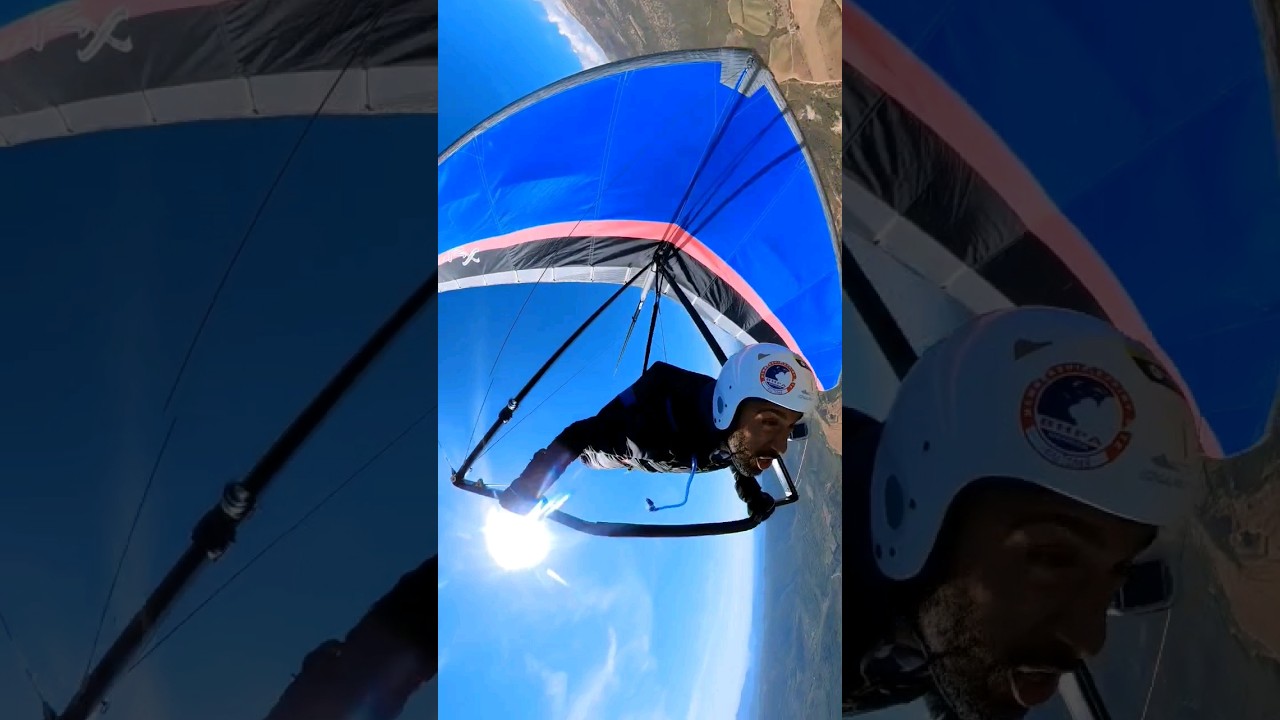 Some wingovers in Ager #catalunya #spain #aladelta #hanggliding #deltaplane HANG GLIDING