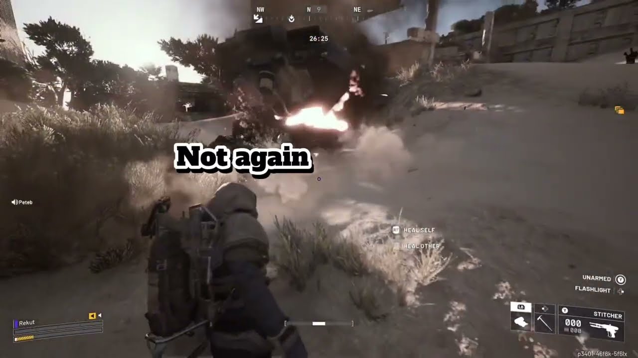 Pickaxing a Bastion in Arc Raiders because WHY NOT