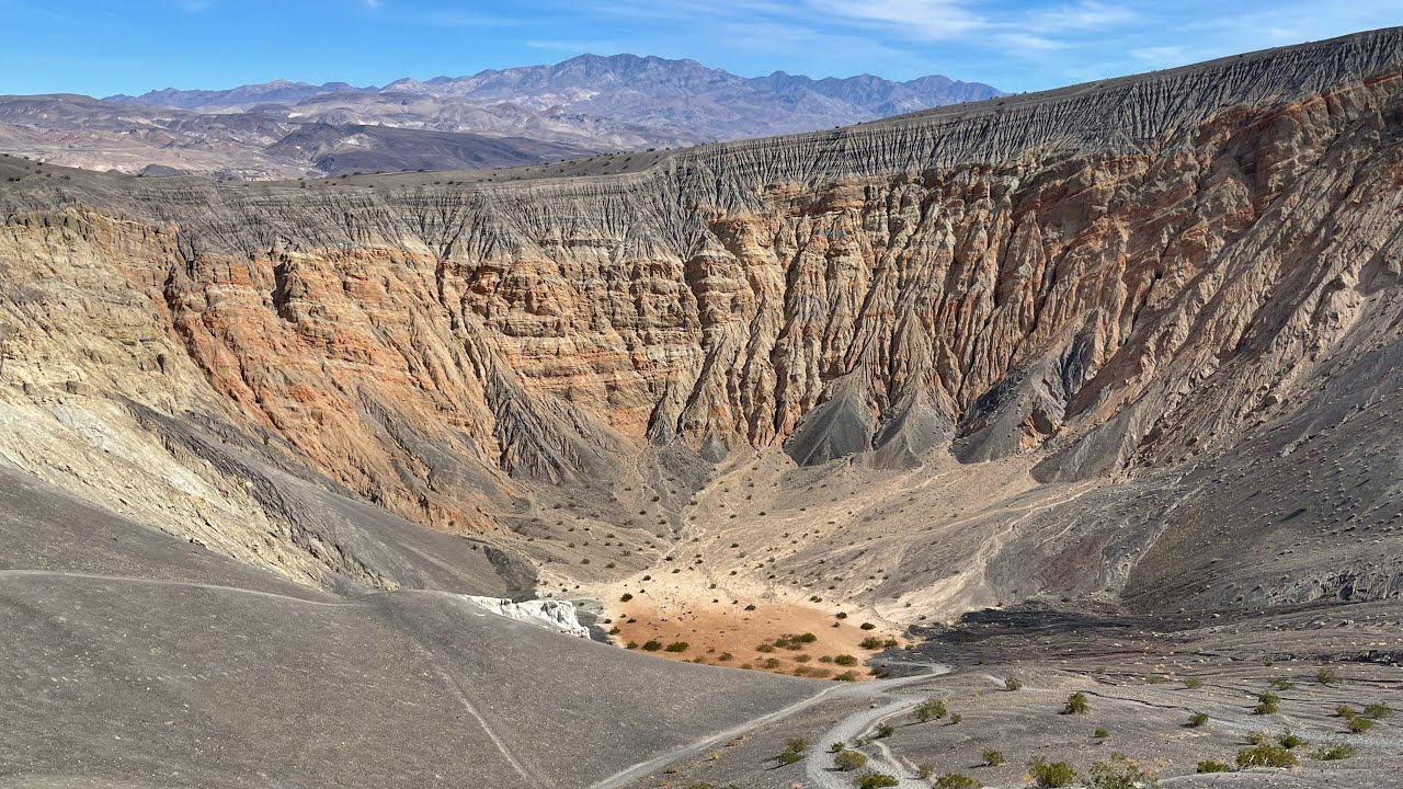 Death Valley National Park - Ubehebe Crater and Mesquite Flat Sand Dunes