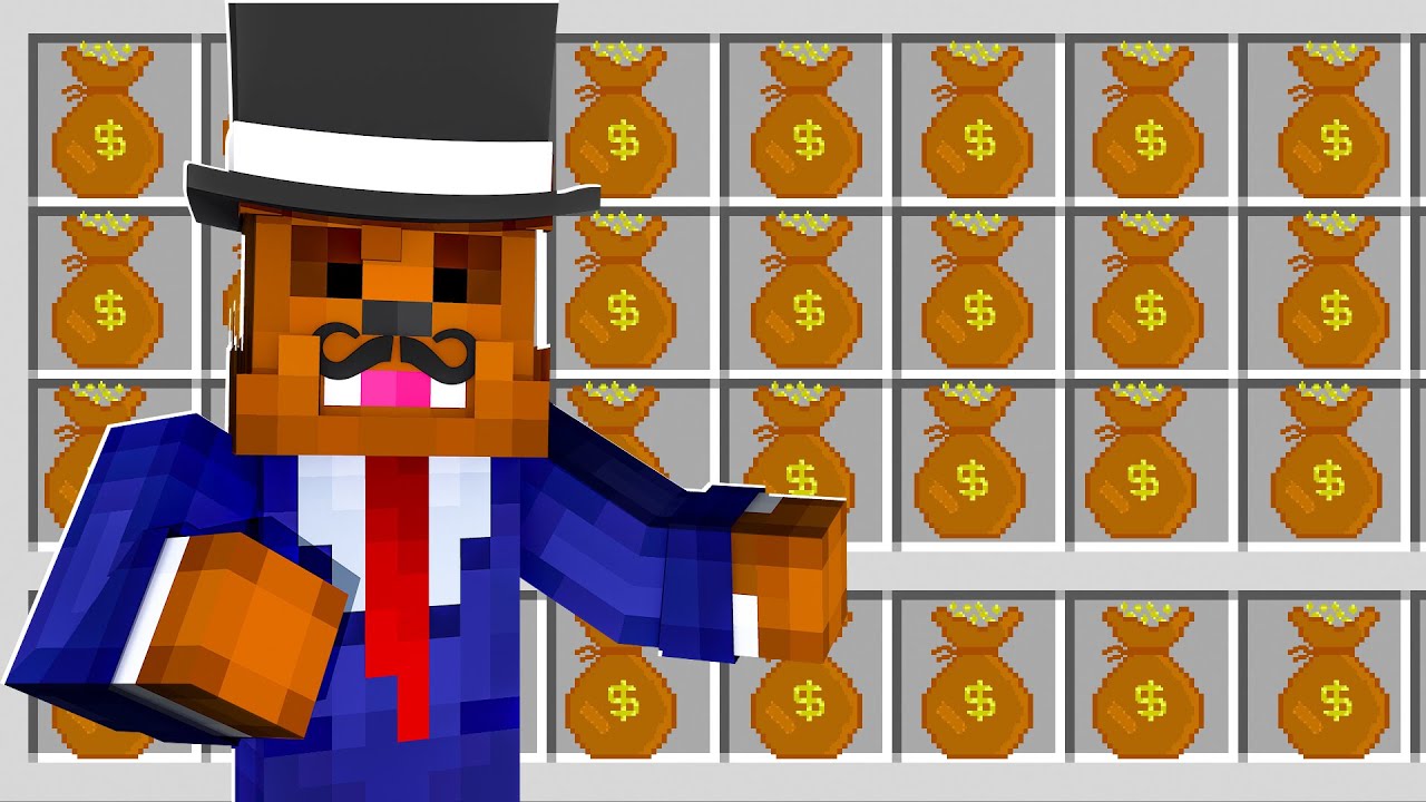 Создание денежной фабрики в Minecraft Millionaire Challenge