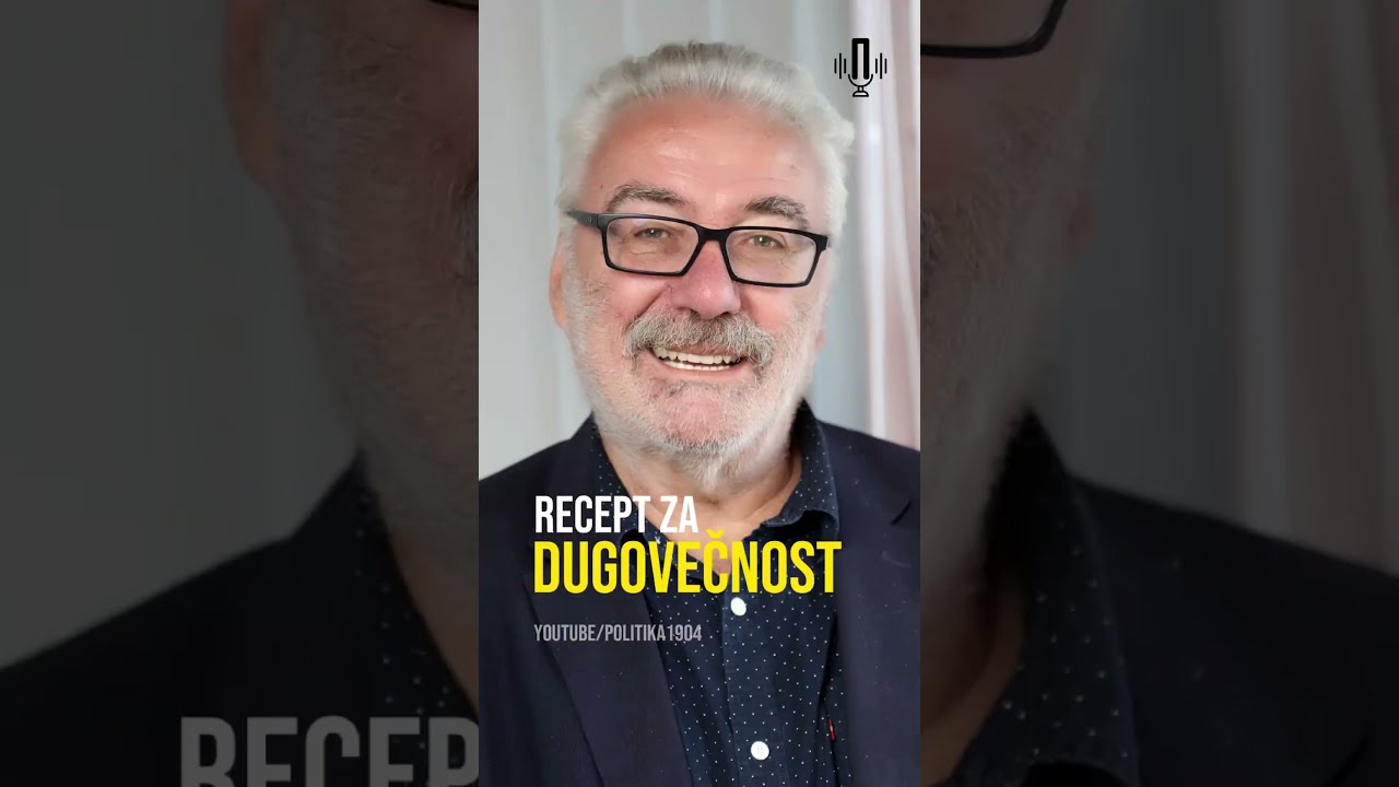 KOJI JE RECEPT ZA DUGOVEČNOST, dr Branimir Nestorović, pulmolog #podcast #doktor #zdravlje #saveti