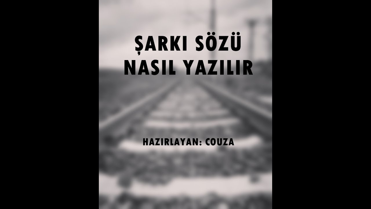NASIL ŞARKI SÖZÜ YAZILIR ? | BEDAVA ŞARKI SÖZÜ YAZMA EĞİTİMİ 1. BÖLÜM