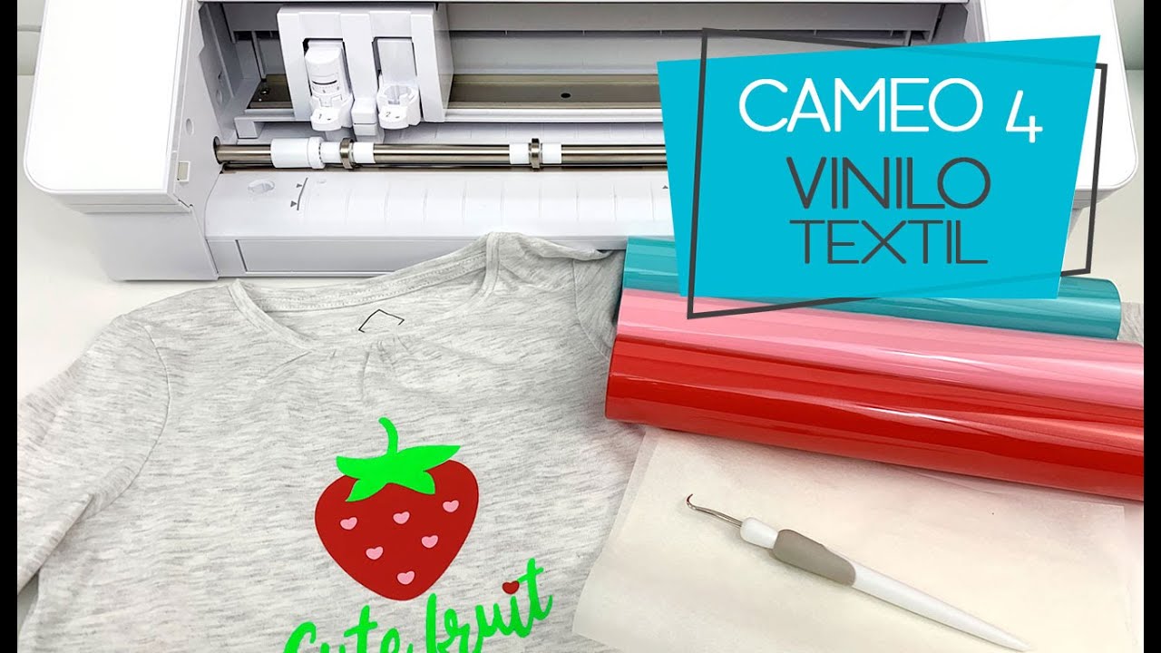 Tutorial vinilo textil con Silhouette Cameo 4