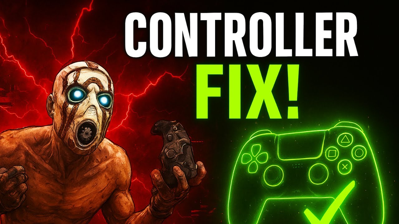 Fix Borderlands 4 Controller Not Working | Input Lag, Disconnect & Button Mapping Fix Guide
