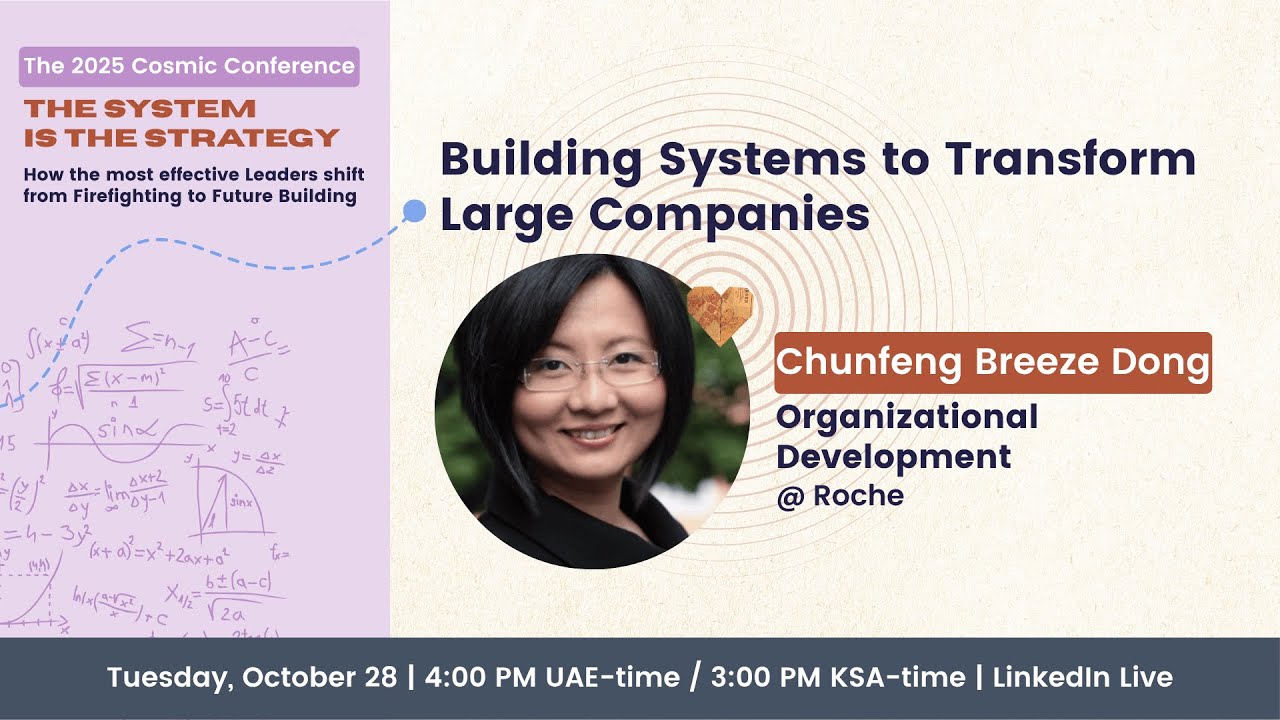 Building Systems to Transform  Large Companies with Breeze Dong