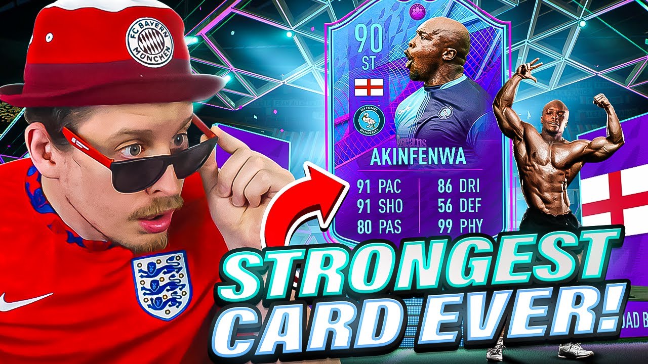 THE STRONGEST FIFA CARD EVER?! 90 End of Era Akinfenwa Review! FIFA 22 Ultimate Team