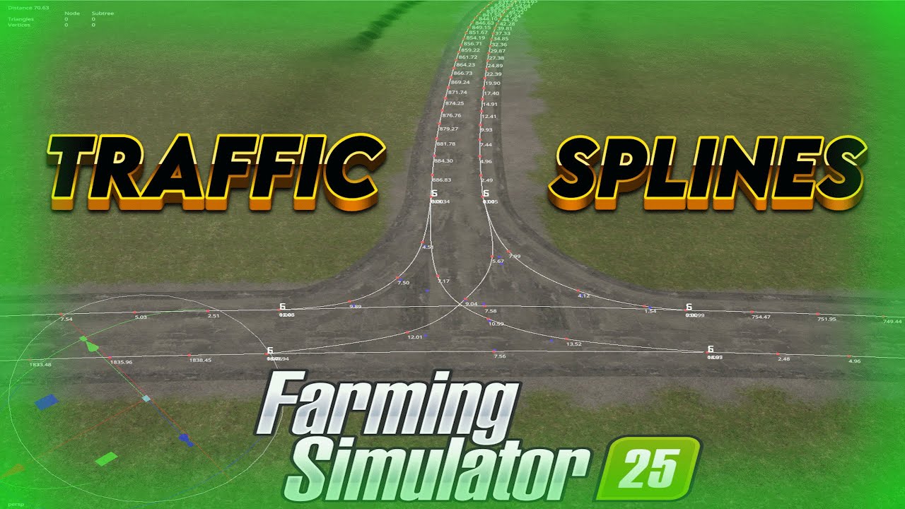 FS25 Traffic Splines Farming Simulator 25? 🚜🛣️ Poradnik Krok po Kroku! 🅿🅾🆁🅰🅳🅽🅸🅺