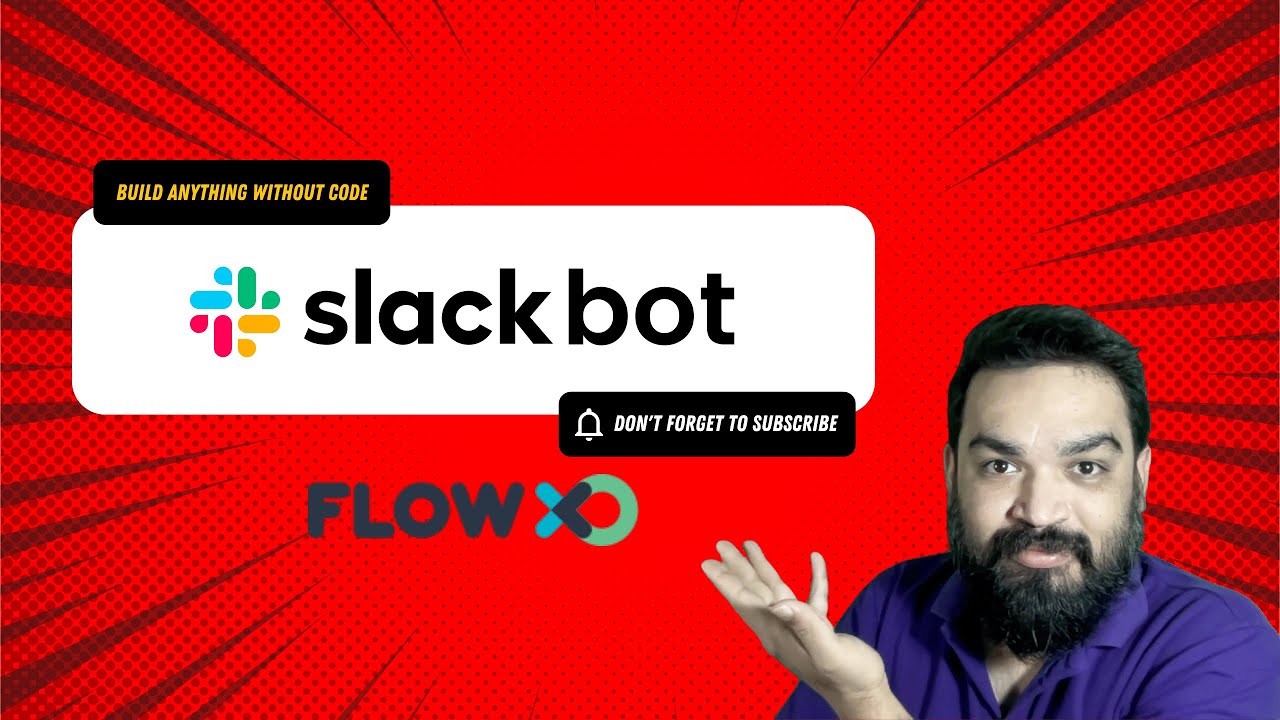 Build a Slack Bot using FlowXO & Without Coding | No Code Tutorial