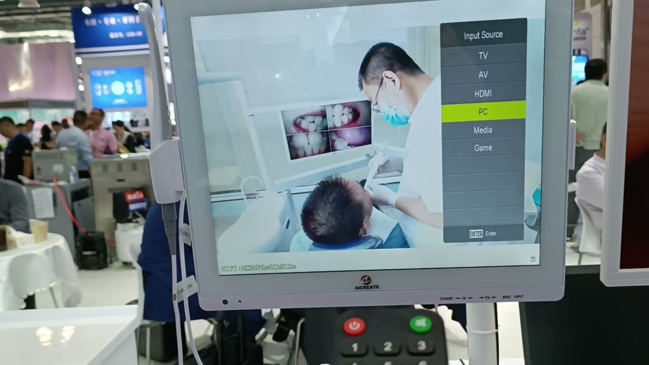 Oral camera show on site. Crystal clear image, dynamic screen saver, support Airplay,Miracast,DLNA