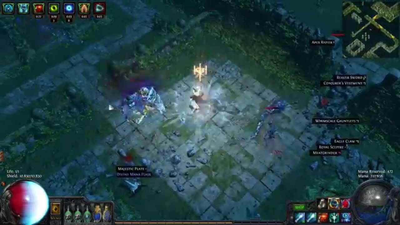 Full 78 Courtyard Clear K19 ice spear (Berek's grip)