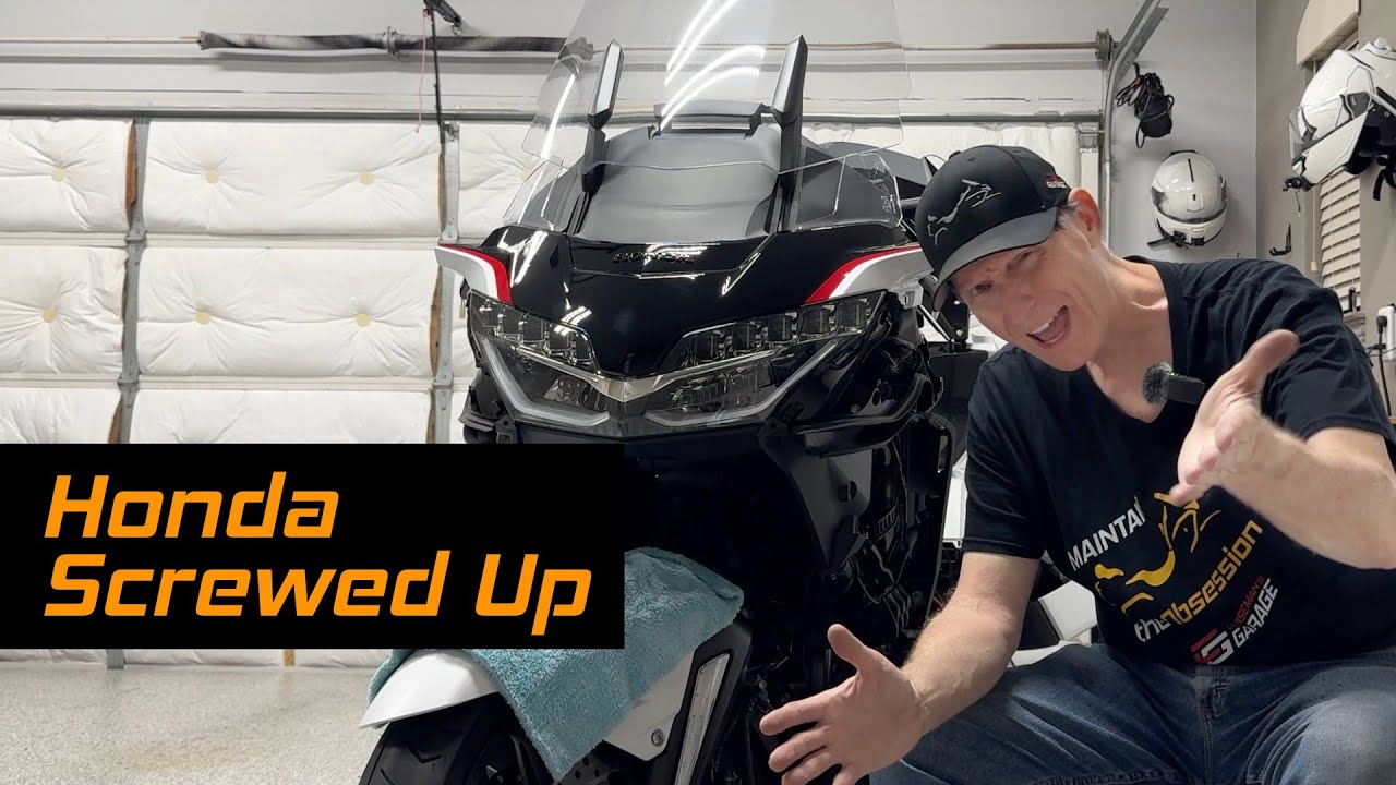 Почему я не могу собрать свой Honda Goldwing 2024 года? | Cruiseman's Garage