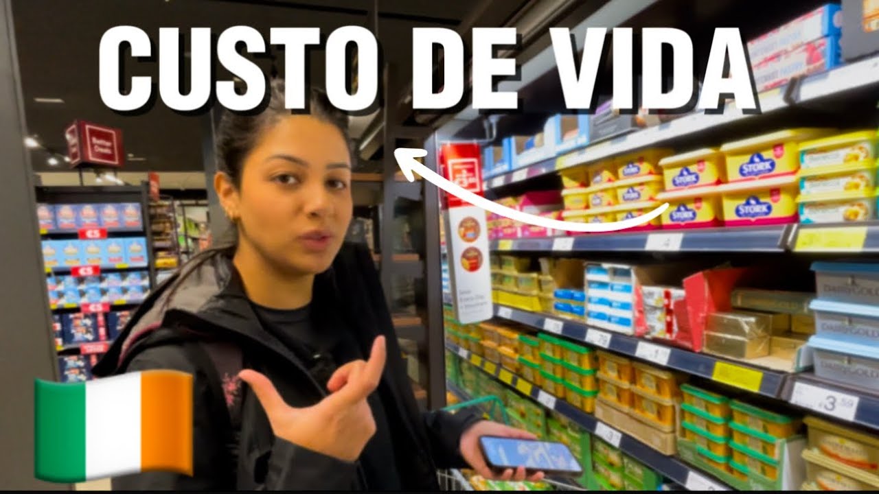 COMO É UM MERCADO NA IRLANDA: o que os Irlandeses compram? EP.09