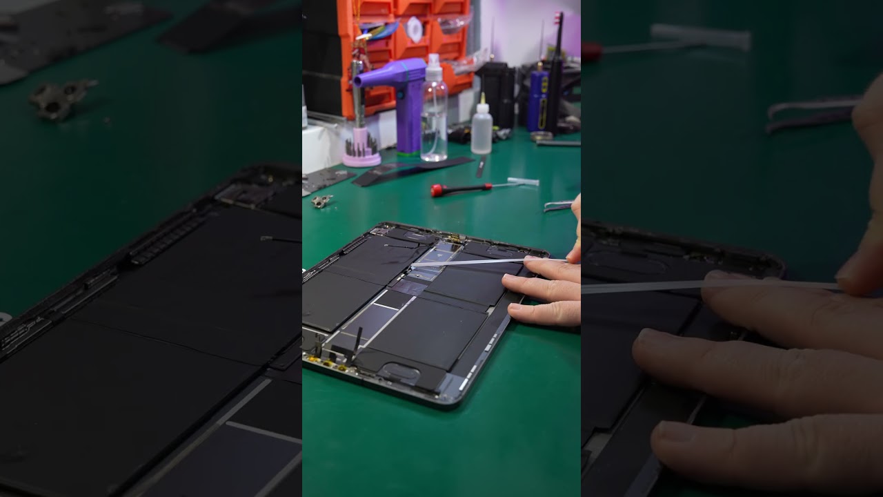 iPad Pro 12 9 Замена Аккумулятора!  #ремонтсвоимируками #apple #ipadpro