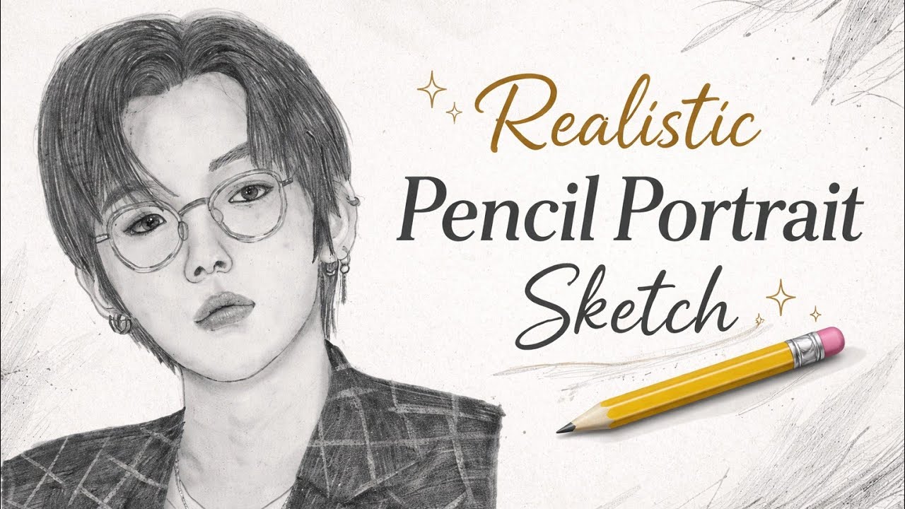 Yeonjun drawing tutorial ❤️| part 2| step by step tutorial | @My Art Gallery Hub 