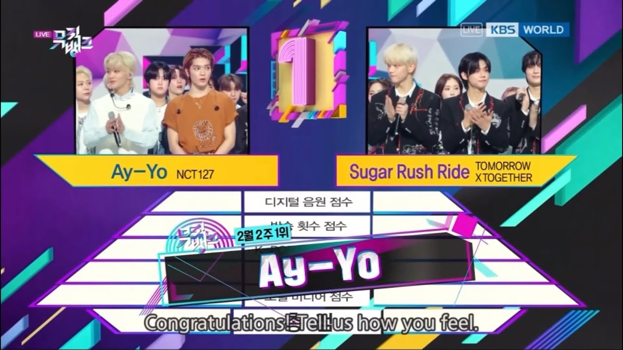 230210 NCT 127 &ldquo;Ay-Yo&rdquo; 2ND WIN | MUSIC BANK TODAYS WINNER