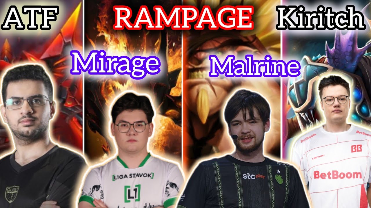 Rampage in ALL-STARS CLASH 🔥 Kiritch & Malrine vs ATF & Mirage ☠️ Carry Meta