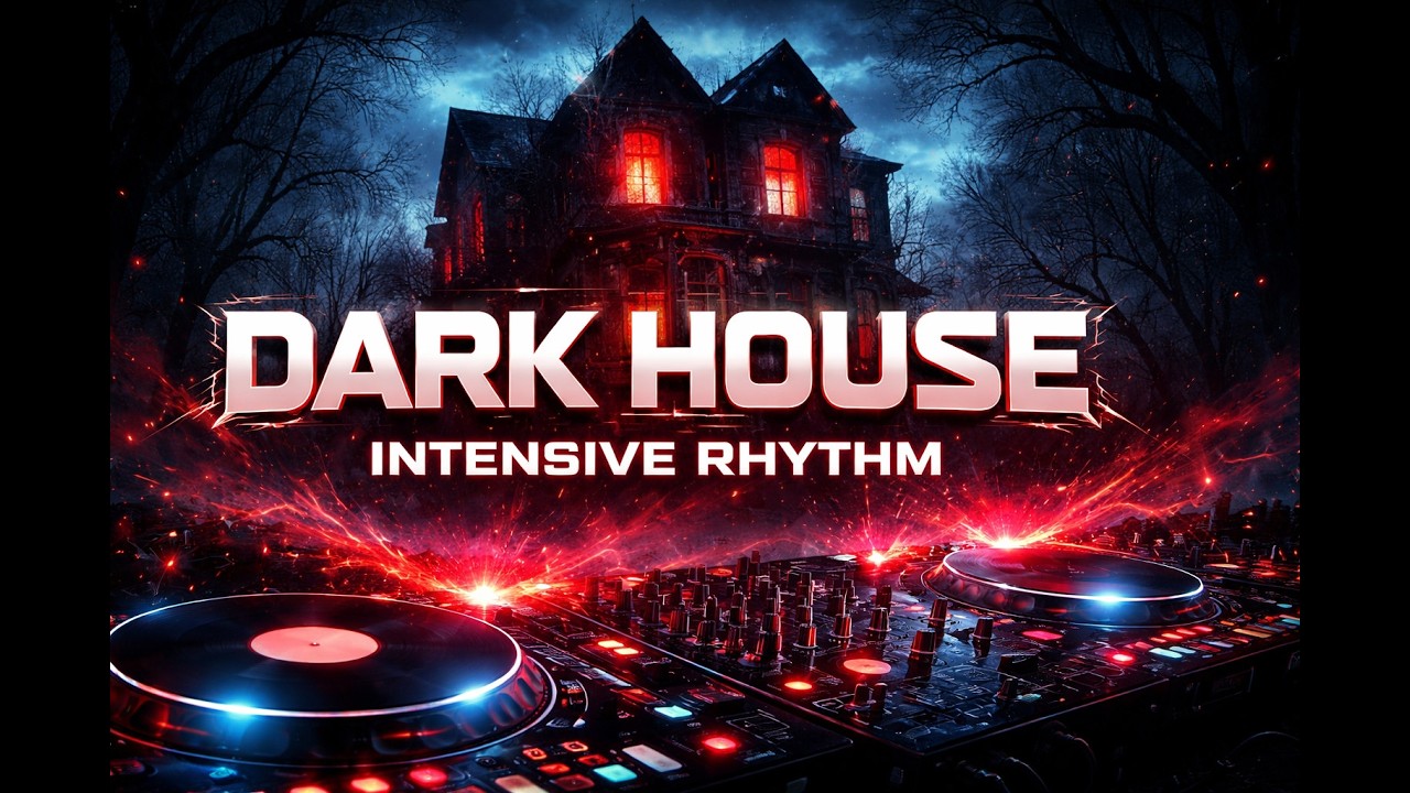 Dark House Intensive Rhythm ⚫🔥 | 125 BPM Underground Club Mix