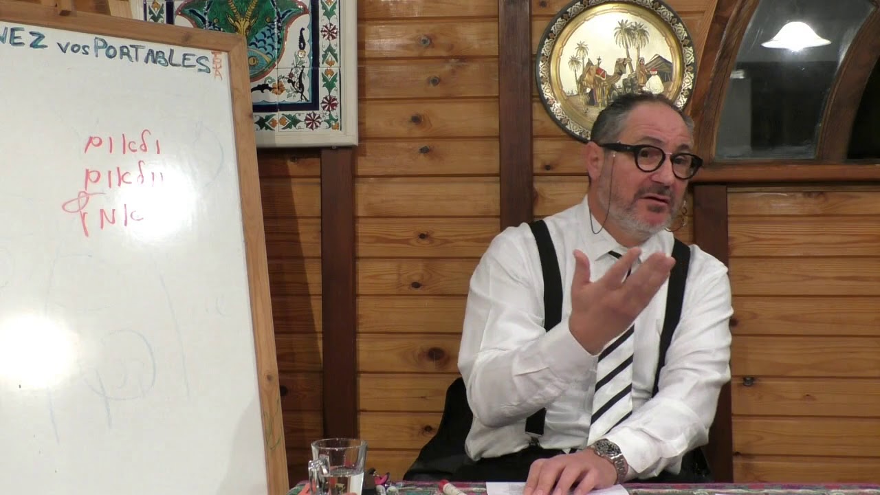 11.02.18.Organisation des lois au sein du peuple d'Israel